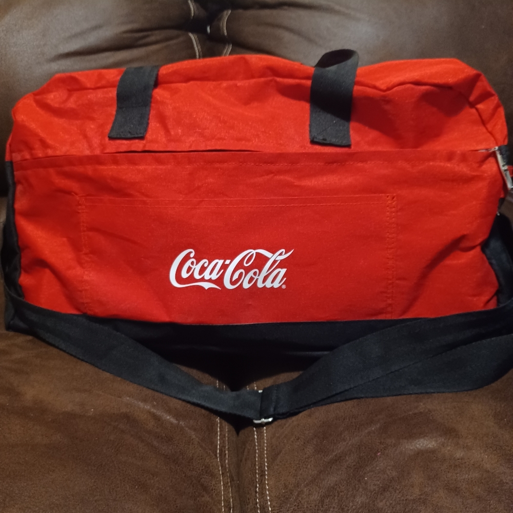 Coca-Cola weekender duffel bag